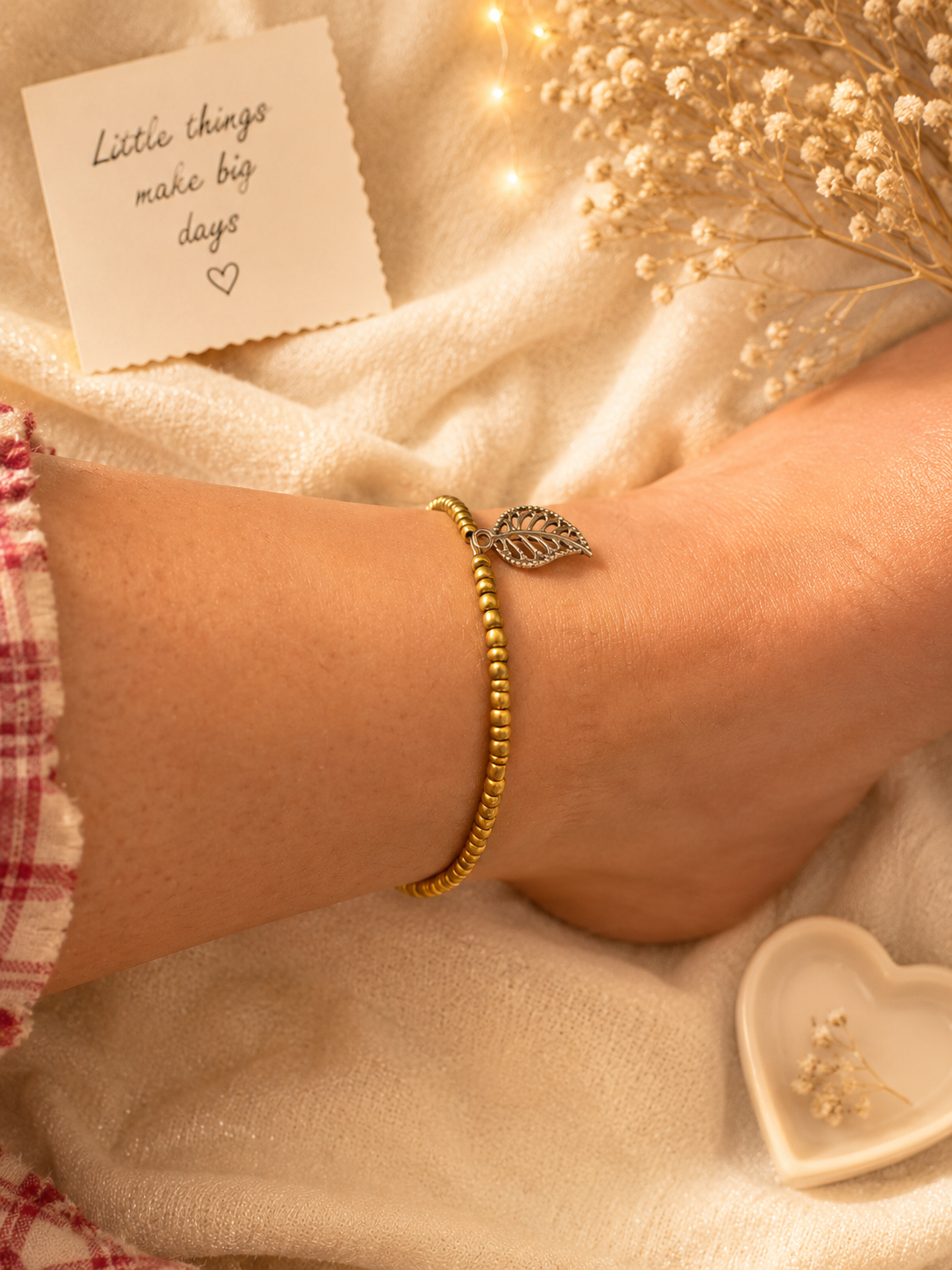 Whispering Leaf Anklet 🍃